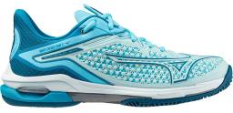 Wave Exceed Tour 6 All Court Womens Tennis Shoe Blue Glow/Saxony Blue/Moroccan