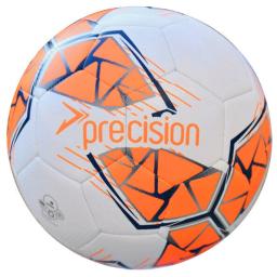 Fusion Midi Size 2 Training Ball 2024 White/Fluo Orange/Navy