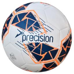 Fusion Mini Size 1 Training Ball 2024 White/Navy/Fluo Orange