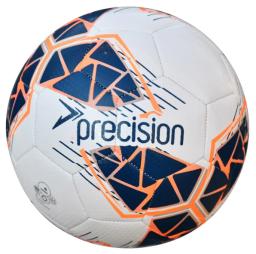 Fusion Mini Size 1 Training Ball 2024 White/Navy/Fluo Orange