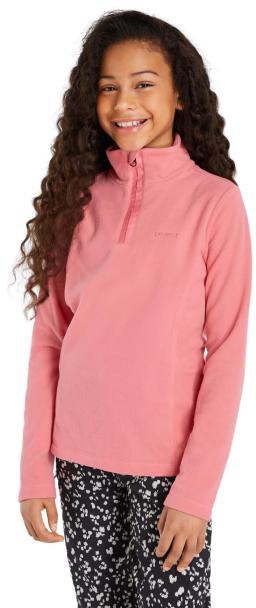 Girls Fleece 1/4 Zip Confettipink