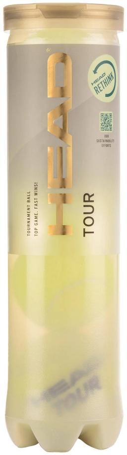 4B Tour Tennis Balls Gold