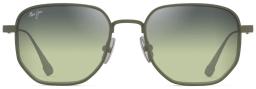 Lewalani Polarised Classic Sunglasses Shiny Green/Maui HT