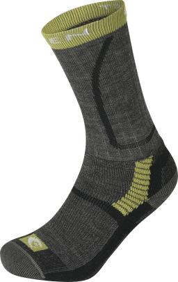 T2 Mens Midweight Hiker ECO Socks Charcoal/Lime