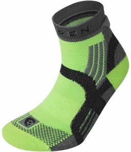 T3 Womens Trail Running Padded ECO Socks Green lime