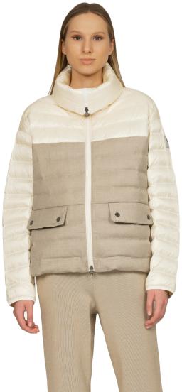 Womens Ellen Lightweight Down Jacket Off-White