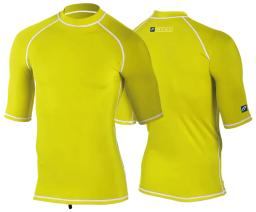 Kids Rashvest Short Sleeve UPF 50 Yellow