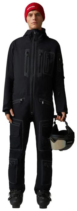 x 007 Mens Bode Ski Suit Black