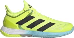 Adizero Ubersonic 4 Lightweight Mens Tennis Shoes Yellow/Black/Sky