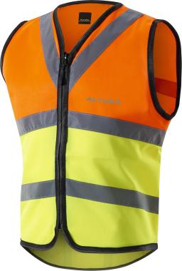 Nightvision Mens Safety Bike Vest Hi Viz Yellow