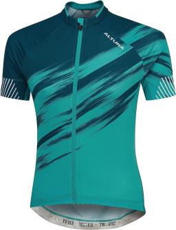 Airstream Short Sleeve Womens Bike Jersey Blue