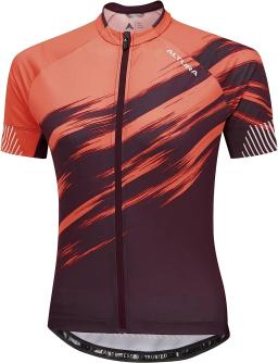 Airstream Short Sleeve Womens Bike Jersey Coral