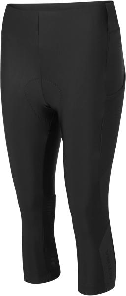 Womens Progel 3/4 Waist Tights Black