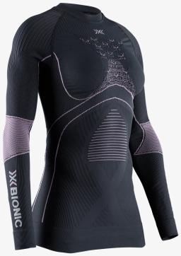 Energy Accumulator 4.0 Long Sleeve Womens Base Layer Charcoal/Magnolia
