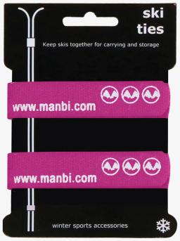 Standard Ski Ties Pairs Pink