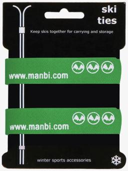 Standard Ski Ties Pairs Green