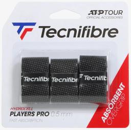 Pro Players 0.5mm Overgrips (3 Pack) Black