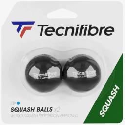 Squash Ball Blue Dot (Pack of 2) Black