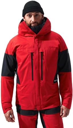 MTN Guide GTX Pro Mens Waterproof Jacket Goji Berry/Jet Black