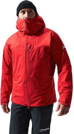 MTN Seeker GTX Mens Waterproof Jacket Goji Berry/Haute Red
