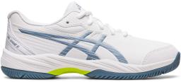 Gel-Game 9 Gs Kids Tennis Shoes White/Steel Blue