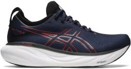 Gel-Nimbus 25 Mens Running Shoes Midnight/Electric Red