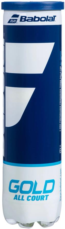 Gold All Court Balls (4 Balls) Yellow