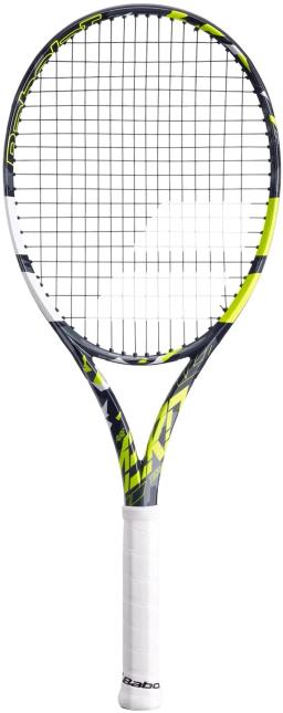 Pure Aero Team Unstrung Tennis Racket Grey/Yellow/White