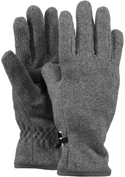 Kids Fleece Gloves Heather Grey