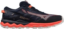 Wave Daichi 7 Womens Trail Running Shoes Nsky/QuickSilver/HotCoral