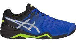 Gel-Resolution 7 Mens Tennis Shoes Illusion Blue Silver