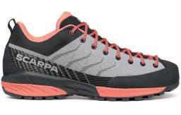 Mescalito Planet Womens Hiking Shoes Light Grey-Coral