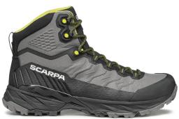 Rush TRK LT GTX Mens Waterproof Hiking Boots Grey-Lime
