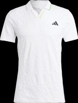 Tennis London Freelift Mens Pro Polo White