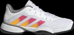 Barricade Kids Tennis Shoes Cloud White/ Solar Gold/Lucid Fuchsia