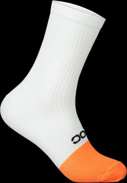 Flair Sock Mid Hydrogen White/Zink Orange