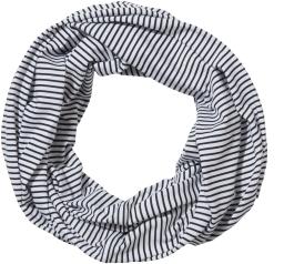NosiLife Infinity Scarf Blue Navy Stripe