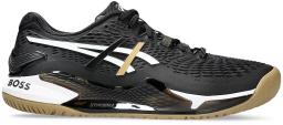 Gel-Resolution 9 Mens Tennis Shoes Black/Camel