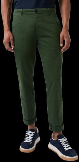 Mens Riley G6 Trousers Gloss Dk Green