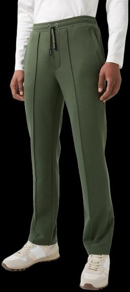 Mens Ben Trouser Gloss Dk Green