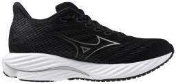 Womens Wave Rider 28 D Running Shoes Black/Harbor Mist/India Ink
