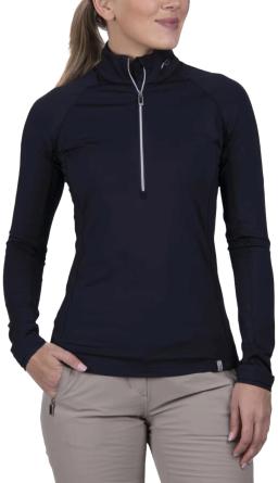Womens Trace 2.0 Half-Zip Midlayer Deep Space