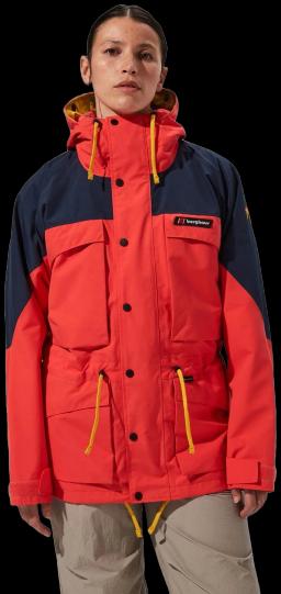 Mera Peak 2000 Waterproof Jacket Red/Dark Blue