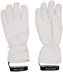 Judy Womens Ski Gloves Bright White