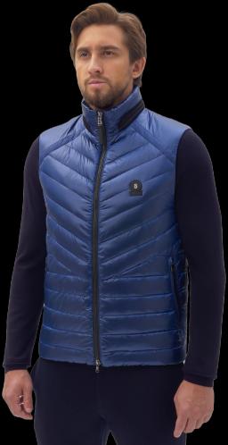 Mens Lasse Down Vest Ink Blue