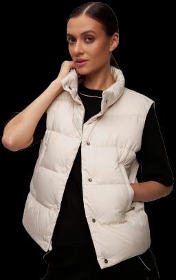 Womens Orely Down Vest Dove