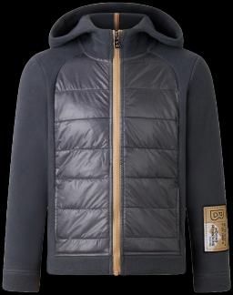 Kids Findus Fleece Jacket Dark Slate