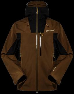 Mens Ridge-Seeker Waterproof Jacket Bark/Jet Black