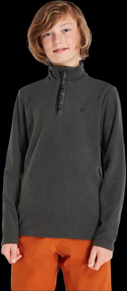 Boys Fleece 1/4 Zip Deep Grey