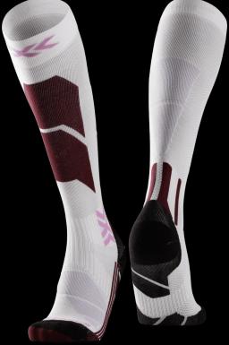 Ski Perform OTC Womens Ski Socks White/Lavender